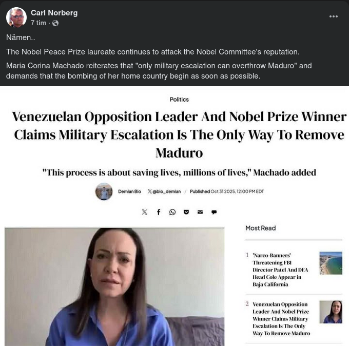 Militärt Förespråkande Fredspristagare