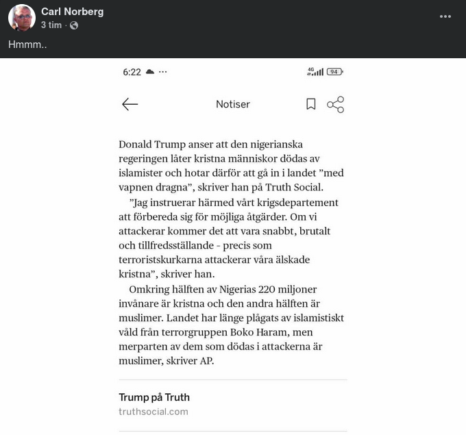 Trump & Kristna I Nigeria