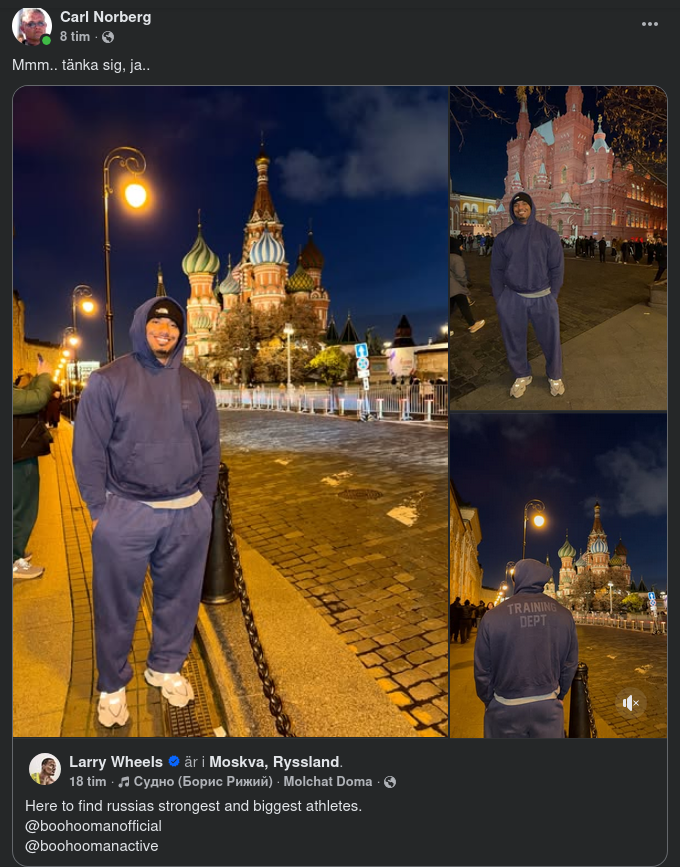 Atletsökande I Ryssland