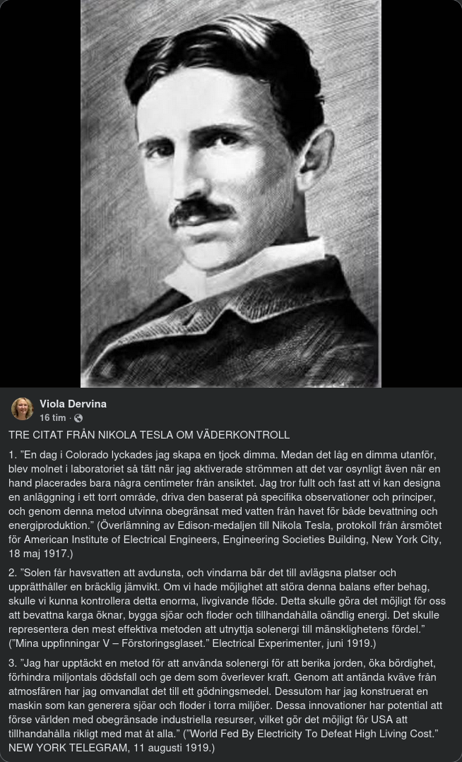 Citerad Tesla