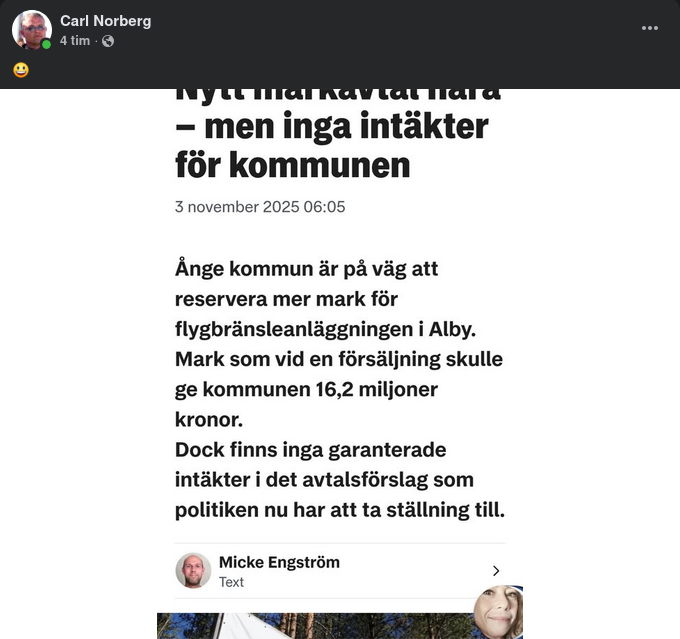 Markreservering Utan Intäktsgaranti I Ånge