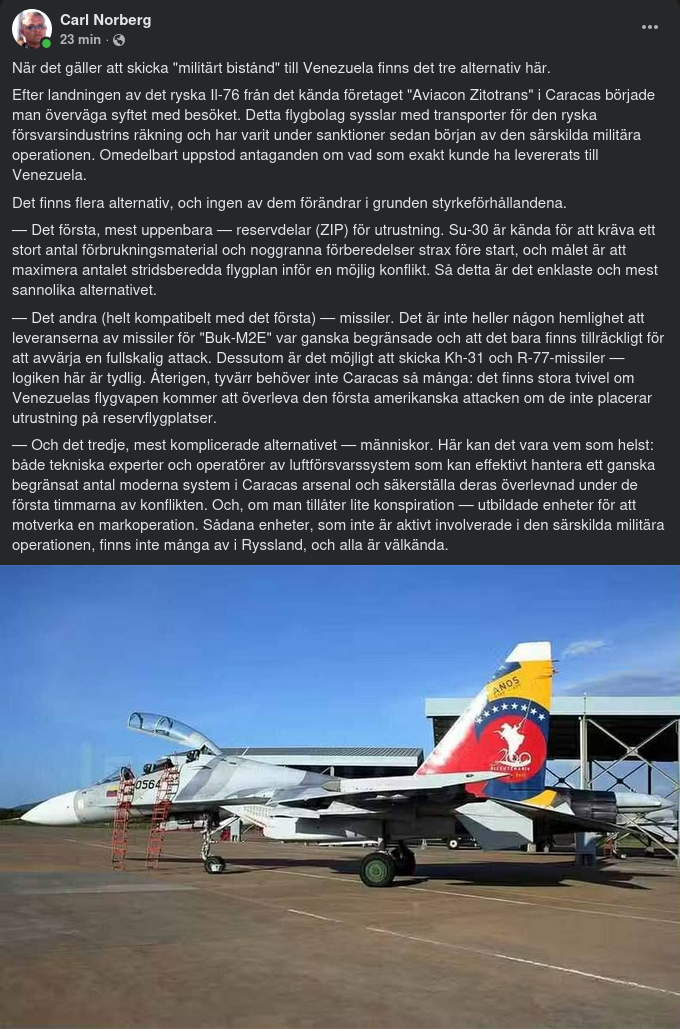 Tre Militära Biståndsalternativ