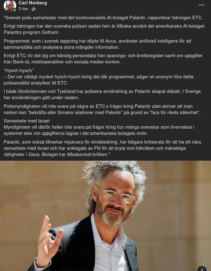 Polisiär Palantirsamverkan