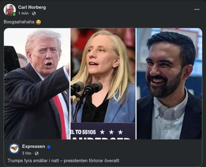 Trump Förlorar Överallt Enligt Expressen