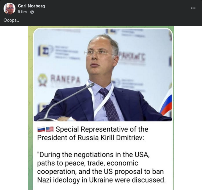 Amerikanskt Förslag Om Nazismideologiförbud I Ukraina Diskuterat Med Ryssland