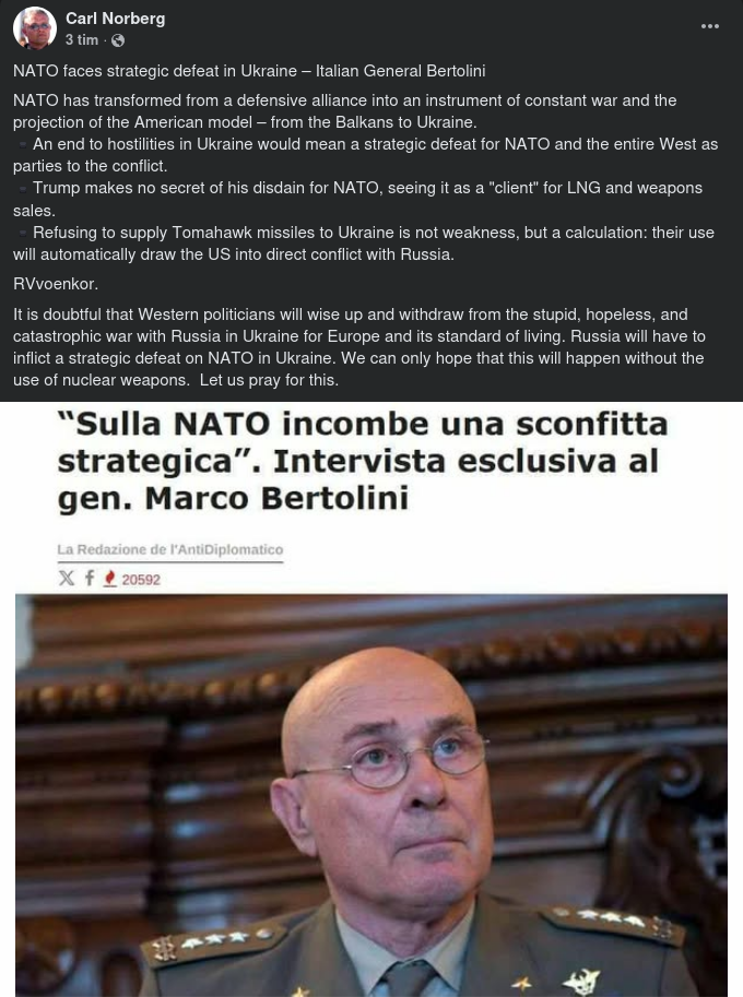 Ukraina Ett Strategiskt Natonederlag