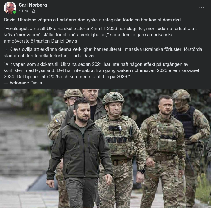 Dyrbar Ukrainsk Vägran