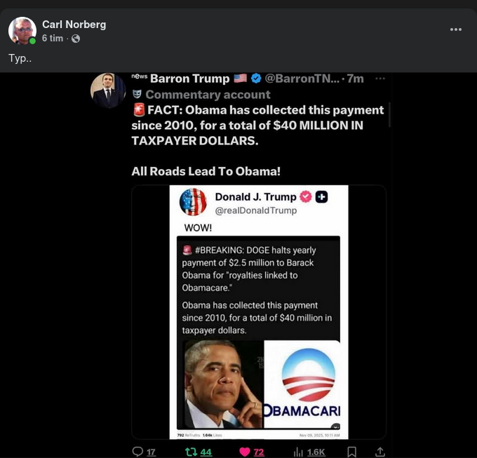 Ekonomisk Obamaförsörjning