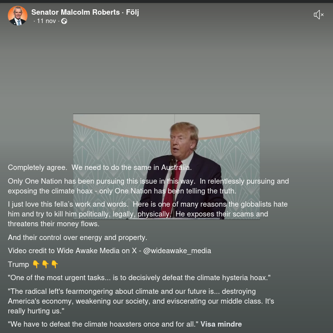 Trump & Klimatbluffen