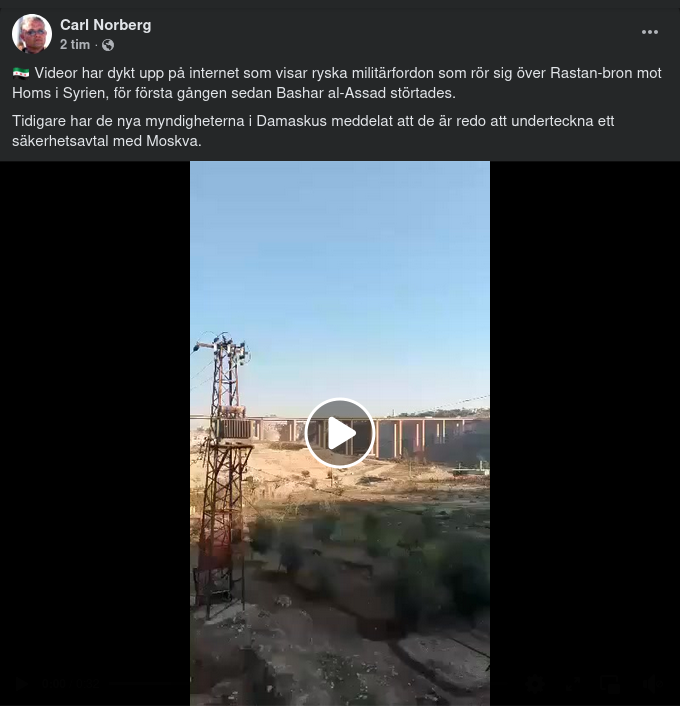 Rysk Militärrörelse I Syrien