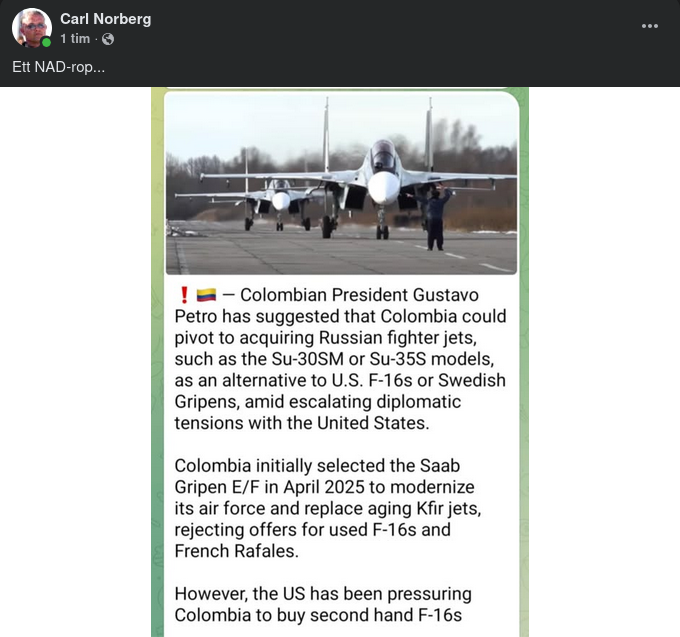 Sydamerikanskt NAD-Rop