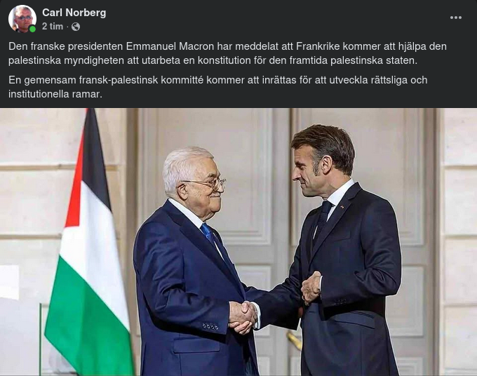 Frankrike & Palestina