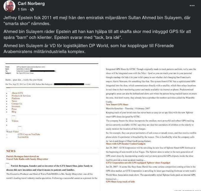 Ahmed bin Sulayem & Epstein