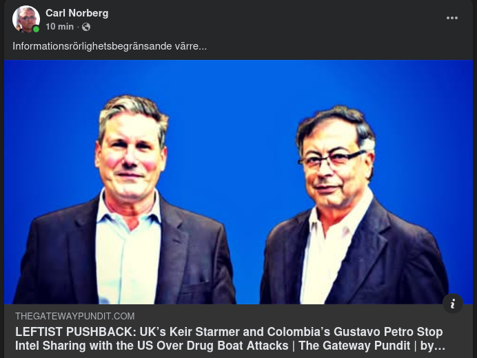 Stoppad Underrättelsedelning