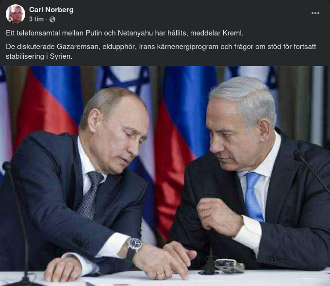 Putin & Bibi I Telefon