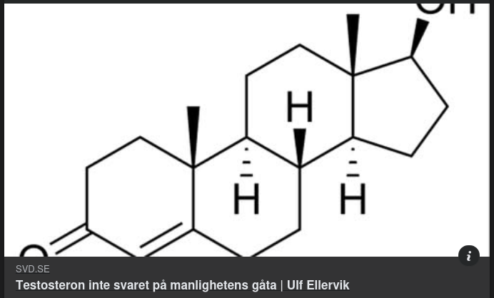 Testosteron Inte Svaret SvD