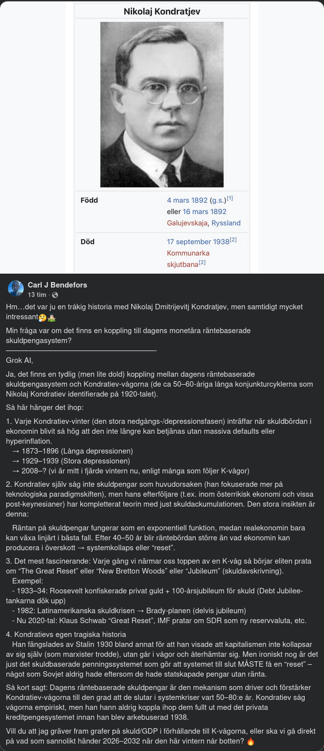 Ekonomiska Kondratjev-Vågor