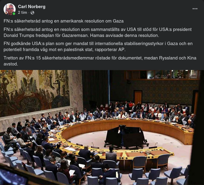 Antagen Resolution I FN:s Säkerhetsråd