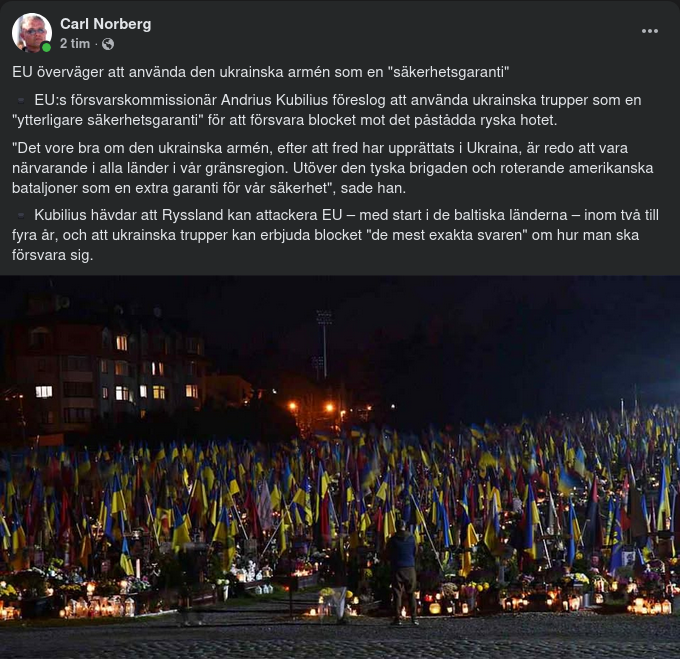 Ytterligare Säkerhetsgaranti För EU..