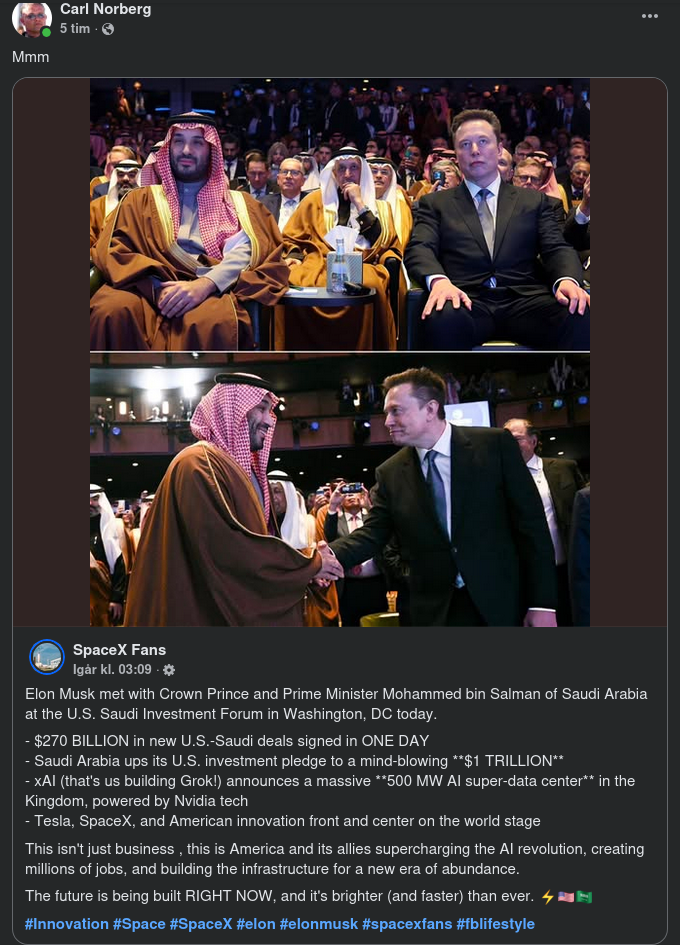 US-Saudi Investeringsfond