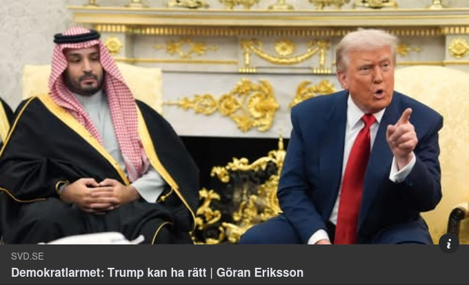 Trump Kan Ha Rätt I SvD..