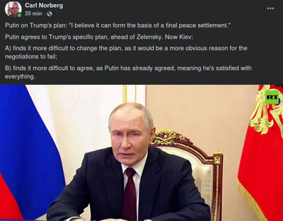 Putin. Och Trump