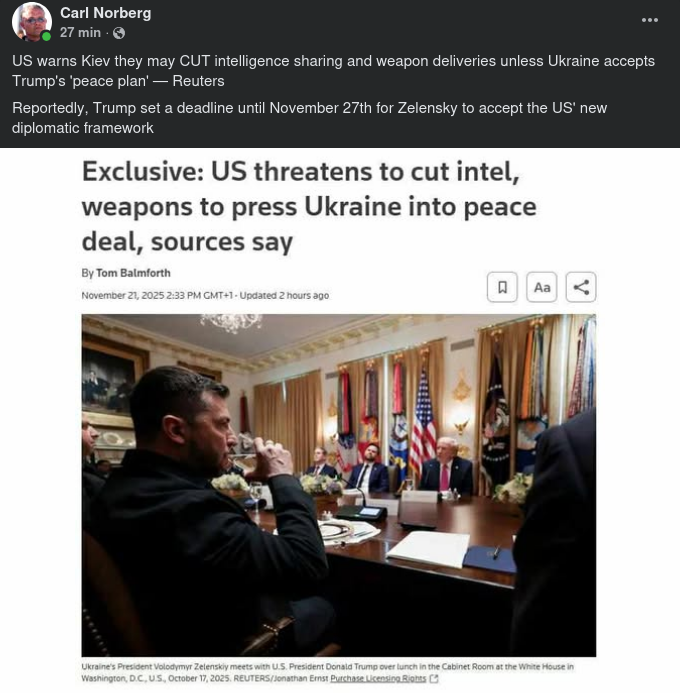 Blandat Om Fredsplanen