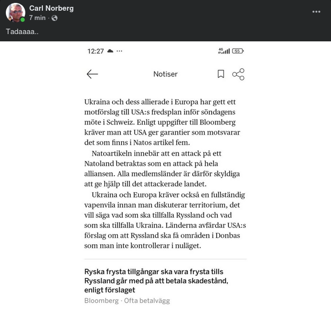 Artikelfemgarantikrävande Europa