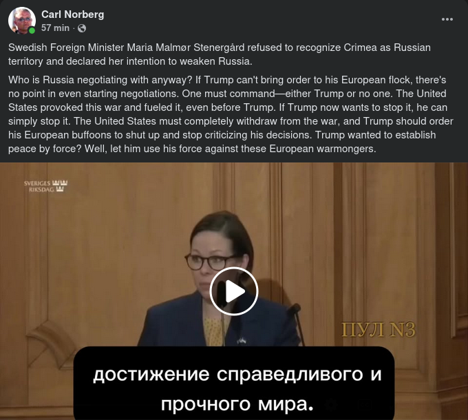 Stenergård Positionerar Sverige..