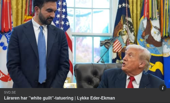 "Atlas, Pyramiden & Tidens Portalkod" Som Lins För SvD-Artikel Om Dark Woke