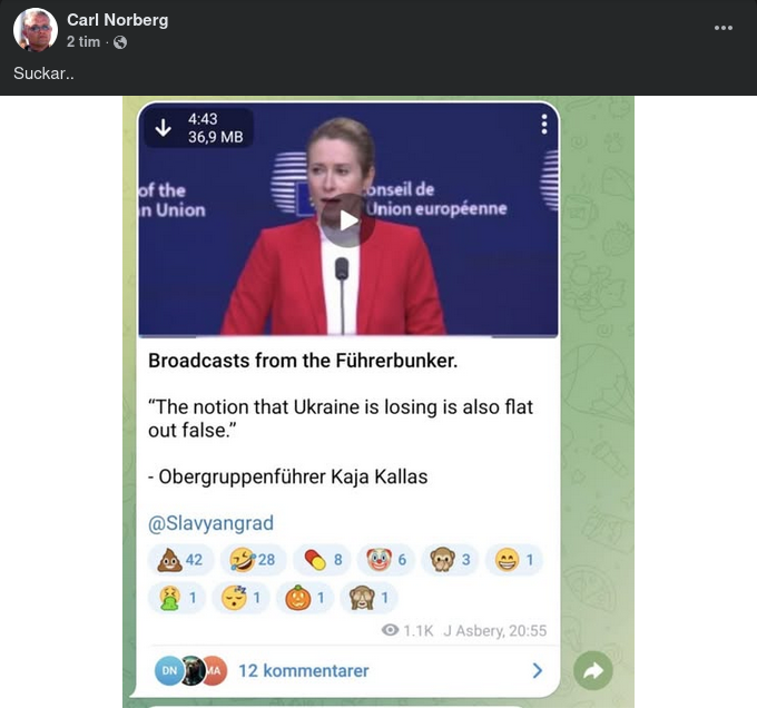 Kaja Att Sucka Över