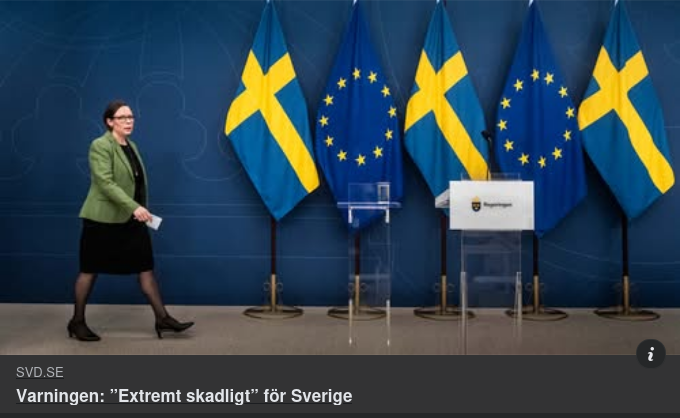 Djärvt Analyserande Stenergard - "Extremt Skadligt" Med Fred