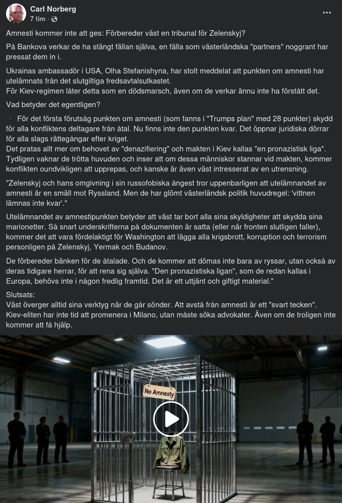 Dagens Samling Angående Ukraina