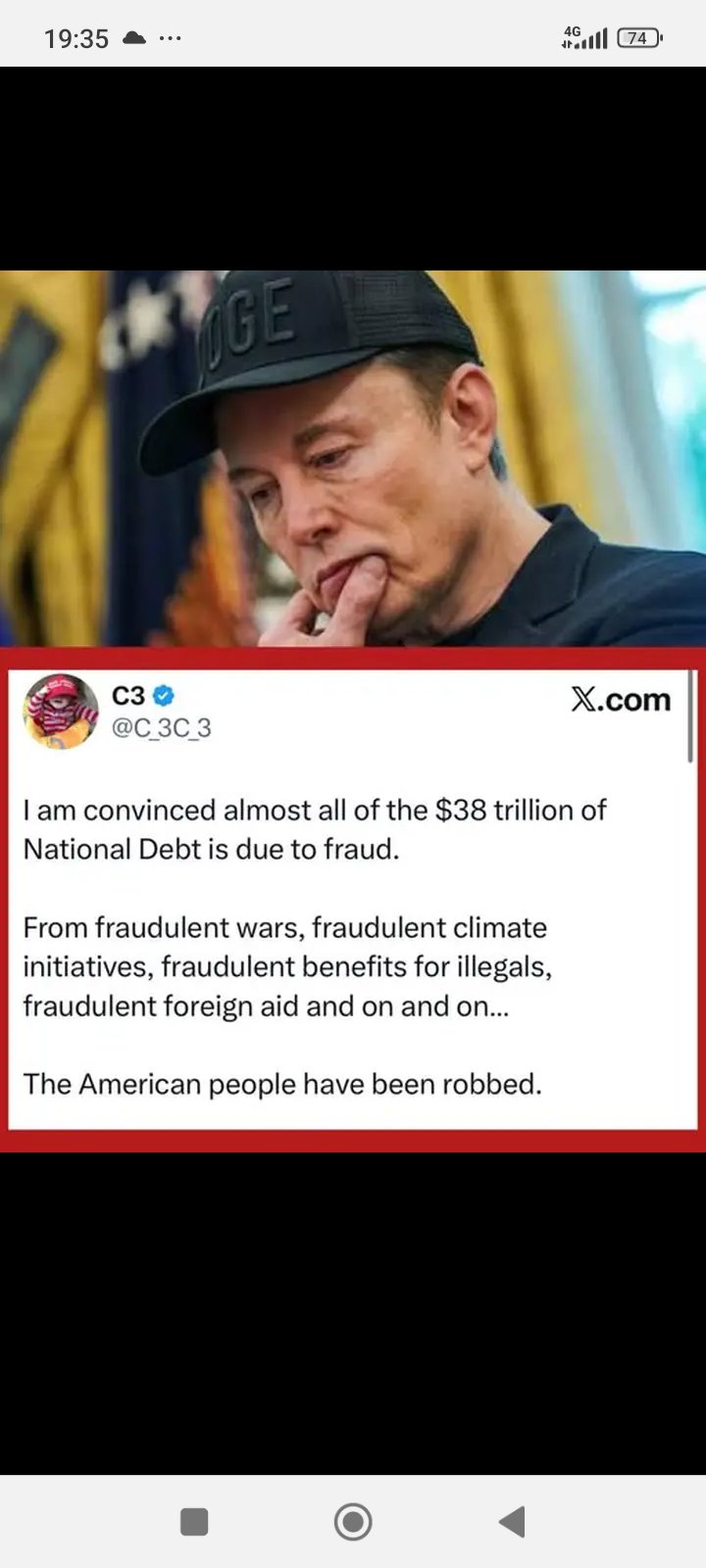 Skuldbedrägeriövertygelse