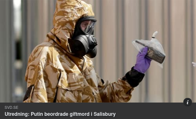 Salisbury-Giftmordsutredning Visar Moralisk Skuld För Putin..
