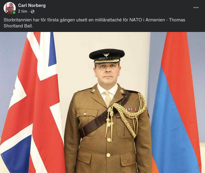 En Första Gång För Nato & Armenien