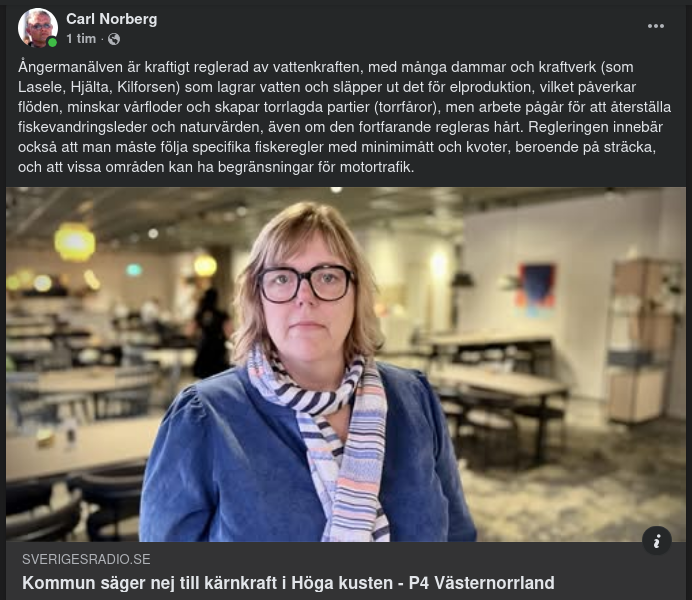 Kommunalt Nej Till Kärnkraft Vid Höga Kusten