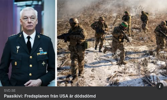 Paasikivi Om Dödsdömd Fredsplan