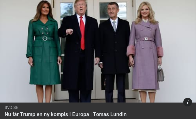 Tjeckisk Trumpkompis I SvD