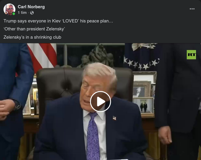 Kiev-Älskad Fredsplan..