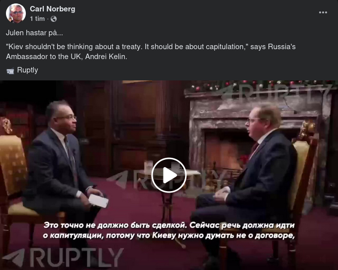 Jultankar För Ukraina