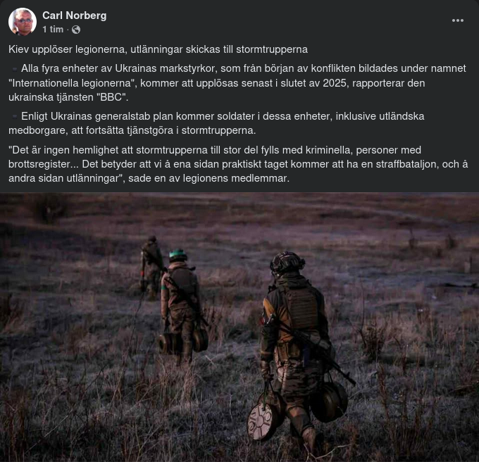 Upplösta Legioner Skickas Till Stormtrupperna