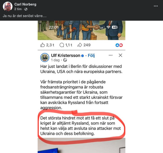 Barnhandlarens Främsta Fredsansträngningsprioritet