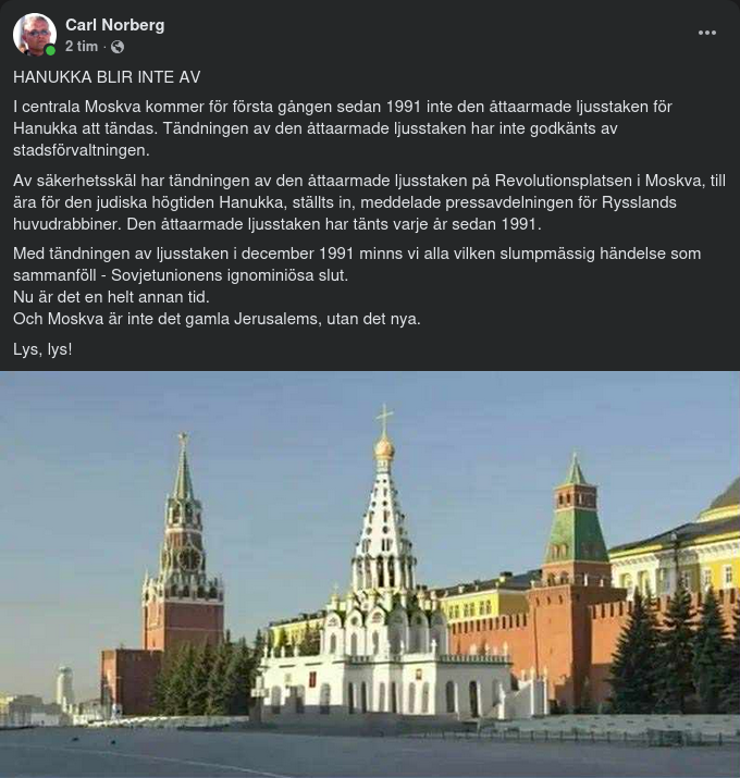 Släckt I Moskva - Tänt I Kiev