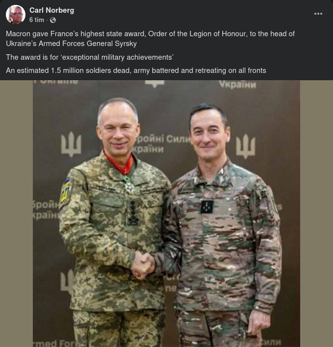 Hederslegionen För Exceptionella Militära Framgångar