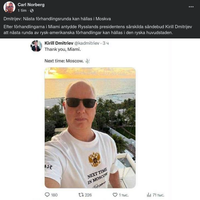 Nästa Förhandlingsrunda I Moskva?..