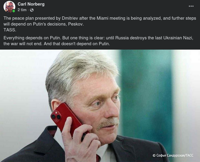 Inte Beroende På Putin