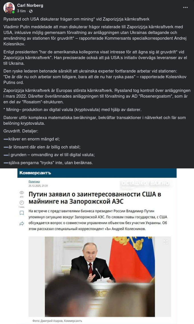 Zaporizjzja & Kryptobrytning