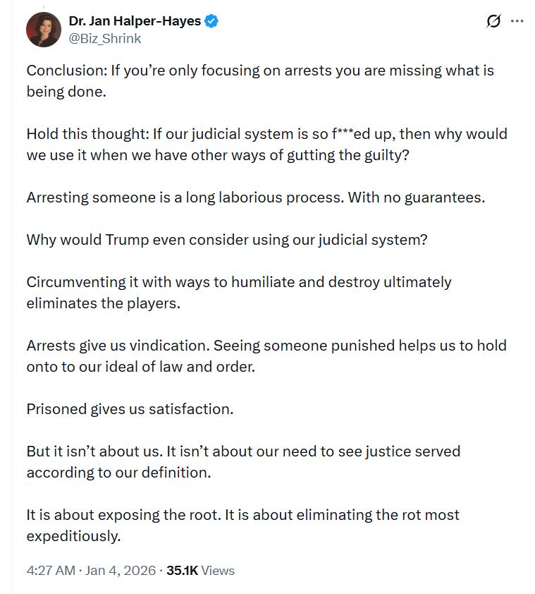 Slutsats Från Dr. Jan Halper-Hayes