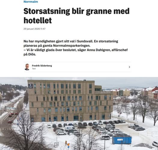 Hotell & Myndighetsflytt I Sundsvall